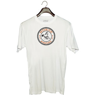                       UDNAG Unisex Round Neck Graphic 'Horse | horse whisperee' Polyester T-Shirt White                                              