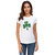 UDNAG Unisex Round Neck Graphic 'Irish | love me im irish' Polyester T-Shirt White