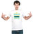 UDNAG Unisex Round Neck Graphic 'Swimming | Seven days of no swiming' Polyester T-Shirt White
