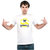 UDNAG Unisex Round Neck Graphic 'Awareness | With awareness come responsibility and choice' Polyester T-Shirt White