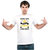 UDNAG Unisex Round Neck Graphic 'Music | Music was invented to confirm human loneliness' Polyester T-Shirt White