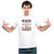 UDNAG Unisex Round Neck Graphic 'Boxing | Boxing is about hunger' Polyester T-Shirt White