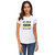 UDNAG Unisex Round Neck Graphic 'Boxing | My job is to work my best boxing in the ring' Polyester T-Shirt White