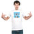 UDNAG Unisex Round Neck Graphic 'Grand Father | Grandfathers are daddies on loan' Polyester T-Shirt White