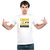 UDNAG Unisex Round Neck Graphic 'Nurse | caring is the essence of' Polyester T-Shirt White