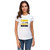 UDNAG Unisex Round Neck Graphic 'Nurse | caring is the essence of' Polyester T-Shirt White