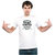 UDNAG Unisex Round Neck Graphic 'Dentist | The darker the skin, the whiter seem yellow teeth' Polyester T-Shirt White