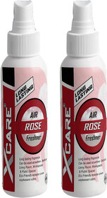 Xcare Air Freshener Rose  Flavour - 100 Ml ( Home , Office )