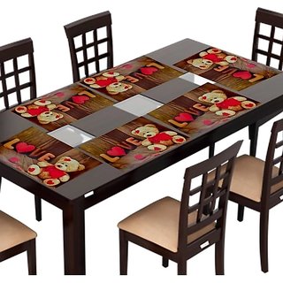                       REVAXO placemats set of 6 pcs/ table mat set of 6 pcs/ dining table placemat set of 6pcs/placemat set of 6 pcs                                              