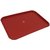 Olrada Home/Restarunt Food Serving Tray, Plastic Big Pack of 1 ( Red )