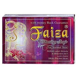 Faiza Natural Herbal Whitening Soap For All Skin Types 90g Faiza Natural Herbal Whitening Soap For All Skin Types 90g
