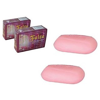                       Faiza Beauty Soap For Anti Pimple Skin And Skin Freshness Pack Of 2  (2 x 90 g)                                              