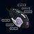 Zoook Bomber Gaming Mouse with 6 Programmable Buttons 3200 DPI Optical Sensor Ergonomic Mice Colorful RGB LED Light