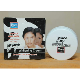                       Yoko Milk Extract Whitening Day  Night Cream 4 gm                                              