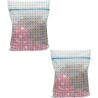                       Winner Blue Space mesh Washing Machine Laundry Bags(pack of 2, size- 5060 cm ) 400023-02                                              