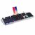 Zoook Combat Pro Gaming Keyboard and Mouse Combo, Led Rainbow Backlit Keyboard Quiet Metal Keyboard  7 Buttons