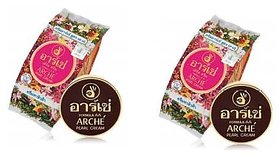 ARCHE WHITENING PEARL CREAM ACNE DARK SPOTS MELASMA FRECKLES WRINKLES SCARS 28 GM (PACK OF 2)