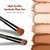 Vilton Professional Beauty Makeup Cleaner Set Of Multipurpose Storage (Set of 1) With Multipurpose Brush (Pack Of 12)