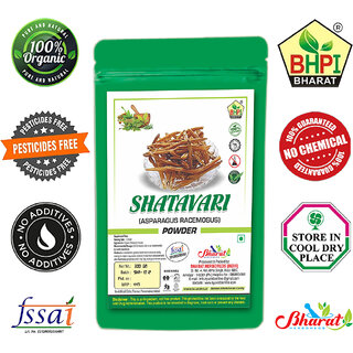                       BHARAT Organic Shatavari Powder 300 gm                                              