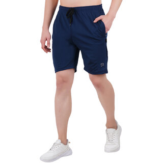 Sanright men's solid lycra Casual shorts
