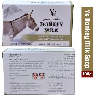 Yc Donkey Milk Skin whitening Soap 100g Yc Donkey Milk Skin whitening Soap 100g