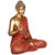 Tansha Quo Blessing Buddha 24 Inch Decorative Showpiece - 58 cm  (Polyresin, Red )