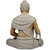 Tansha Quo Dharmachakra Buddha 24 Inch Decorative Showpiece - 60 cm (Polyresin, Light Grey)