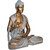 Tansha Quo Dharmachakra Buddha 24 Inch Decorative Showpiece - 60 cm (Polyresin, Sky Blue )