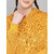 Kotty Women's Yellow Co-ord Hooded Sweatshirt & Sweatpant Set