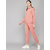 Kotty Women's Pink Co-ord Hooded Sweatshirt & Sweatpant Set
