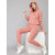 Kotty Women's Pink Co-ord Hooded Sweatshirt & Sweatpant Set