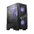 MSI MAG Forge 100M Mid Tower Gaming PC Case (Black, 2 x 120mm RGB Fans, 1 x 120mm Rear Fan, 2 x USB 3.2 Gen1 Type-A