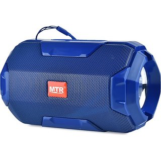                       MTR MS-332 8 W Bluetooth Speaker (Blue, 4.2 Channel)                                              