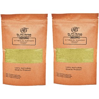DR. JPG Natural Atibala/Kanghi Leaf Powder-200g-(Panchang Powder) (100g X 2PC200g)