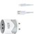 MTR MC308 4 A Multiport Mobile Charger with Detachable Cable (White, Cable Included)