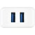 MTR MC-315 4 A Multiport Mobile Charger with Detachable Cable (White, Cable Included)