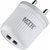 MTR MC-310 4 A Multiport Mobile Charger with Detachable Cable (White, Cable Included)