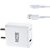 MTR QC-331 3 A Mobile Charger with Detachable Cable (White)