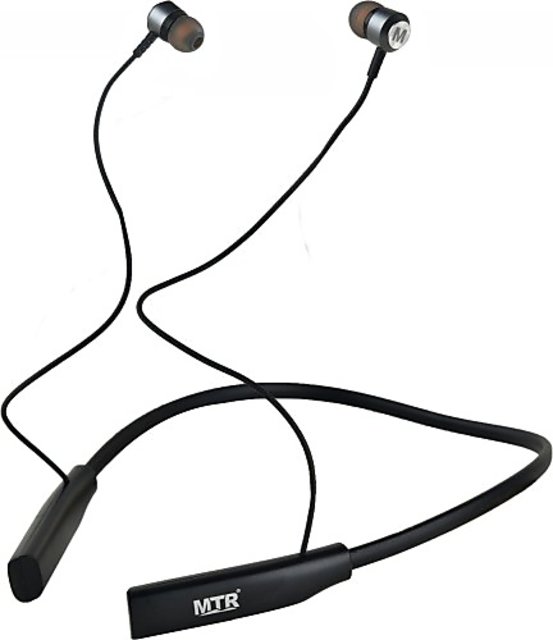 MTR MS-3005 Bluetooth Headset (Black, In the Ear)