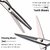 Doberyl Sharp Hair Cutting Scissors Kit, Stainless Steel Professional Salon Barber Hair Cutting  Thinning Scissors Hair