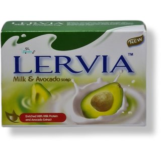 Lervia Milk and Avocado Soap 90g