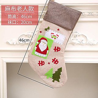 Importedkart Cla Christmas Stockings Christmas Gift Bags For Kids Christmas Decoration (Imported Item)26855