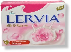 Lervia Milk and Rose Soap 90g