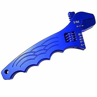 Importedkart Adjustable Aluminum Wrench Fitting Tools Spanner -Blue : Blue (Imported Item)11747