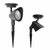 Importedkart 2Pcs Garden Solar Power 4 White Led Spotlights Outdoor Lawn Courtyard Lamps (Imported Item)11255