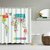 Importedkart Bathroom Fabric Shower Include 12 Hooks Set Water Resistant Multichoice (Imported Item)40307
