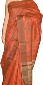 Women Banarasi Cotton Silk Saree