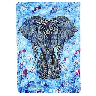 Importedkart Elephant Wall Tapestry Printed Color 2 Size Wall Hanging-Large : Large (Imported Item)14518