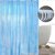 Importedkart Bathroom Fabric Shower Include 12 Hooks Set Water Resistant Multichoice (Imported Item)29945
