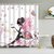 Importedkart Bathroom Fabric Shower Include 12 Hooks Set Water Resistant Multichoice (Imported Item)39528